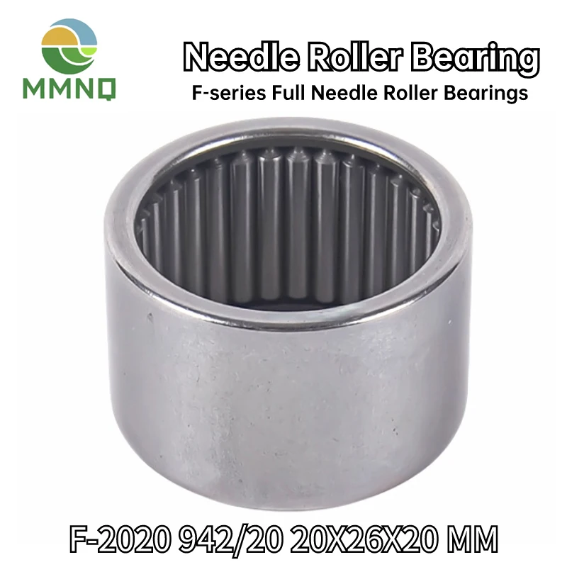 2PCS F-2020 942/20 20X26X20 MM F-series Full Needle Roller Bearing Without Inner Ring Fully Loaded Needle Roller Bearings