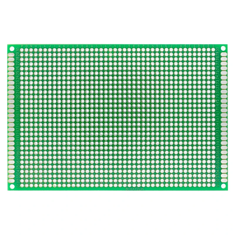 Double Side PCB 7X9 6X8 5X7 4X6 3X7 2X8 12X8ซม.9X15ซม.Diy Universal Printed Circuit บอร์ด PCB Protoboard 4 * * * * * * * 6 6 * * * * * * * 8 5*7