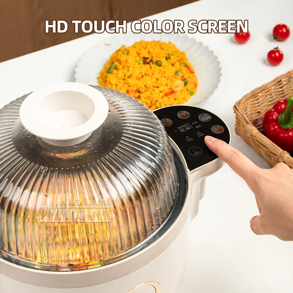 Machine de cuisson automatique domestique multifonctionnelle, haute puissance, 1400W, 3,5 l