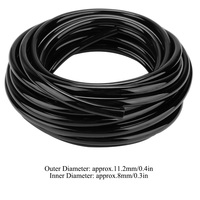 10M Garden Watering Hose 8/11mm PVC Soft Tubing Micro Drip Irrigation Tube Water Plants Flowers Gareenhose Watering Pipe