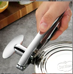 Zinc Alloy Can Opener Side Cutting Is Easy to Master Manual Can Opener Professional Kitchen and Catering Gadgets