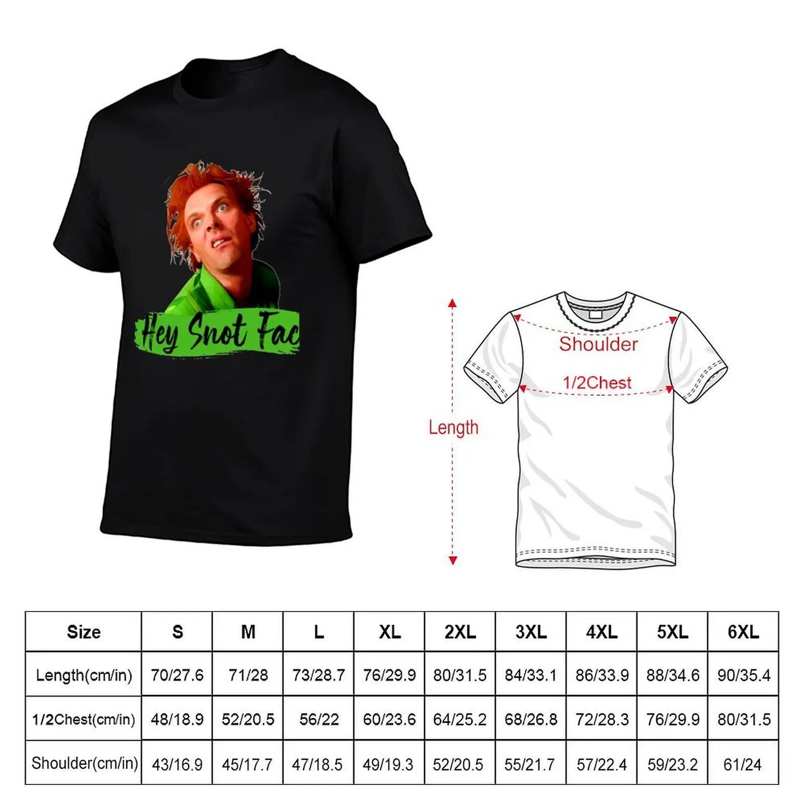 Comedy The Young Ones Drop Dead - Fred - Snot Face Funny T-Shirt t shirt personalised cotton t shirt man T-Shirt