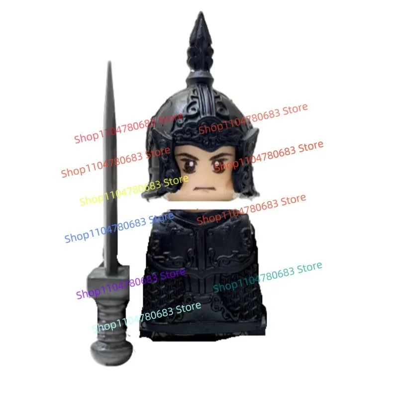 Blocs de construction MOC, Mini modèle de soldats, armure, armes, accessoires, jeu de marée, ornements pour enfants, jouets, cadeaux de vacances