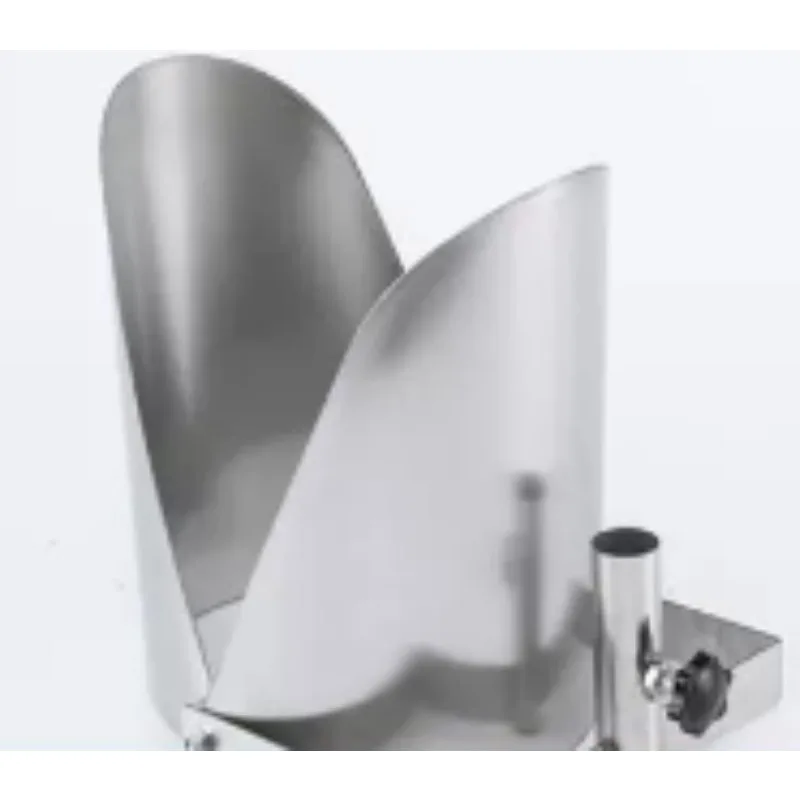 Stainless Steel Large Diameter Hopper Packaging Vacuum Bag Oil-proof Sub-packaging Duck Bill Funnel with Bracket Bagging