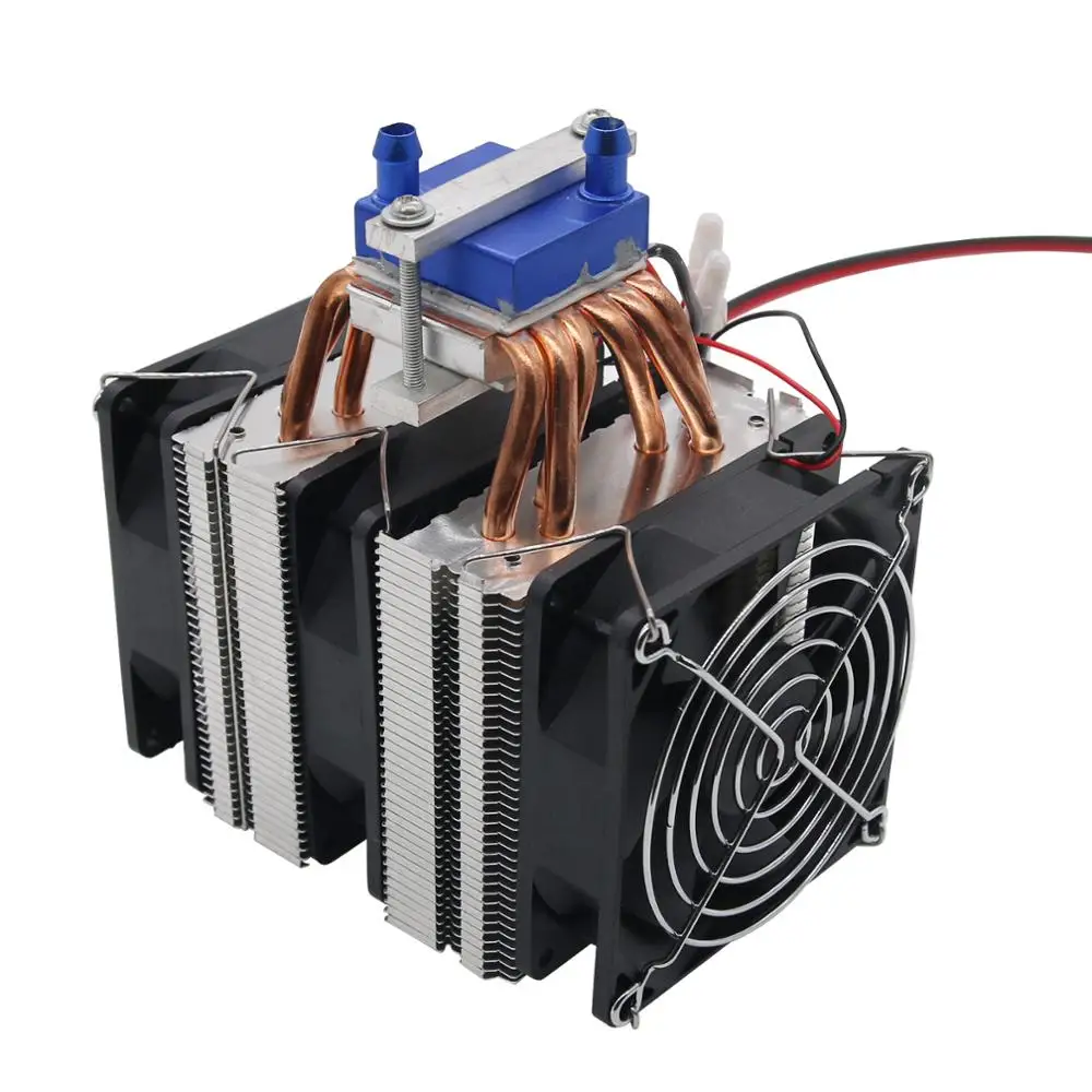 12V Thermoelectric Cooler Refrigeration 180W Water Chiller DIY Cooling System for 40L Fish Tank