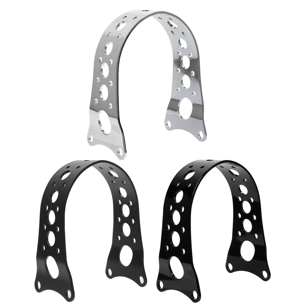 Motorcycle Chrome/Black Fender Tracker Fork Brace Narrow For Harley Sportster XL 883 1200 Dyna FXR FXD 2016 2015 1988-2017