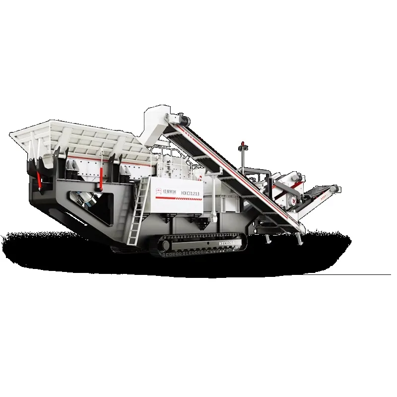 Affordable Easy Operation Low Noise Stone Processing Crushing Screening Machine Mobile Hammer Crusher Plant