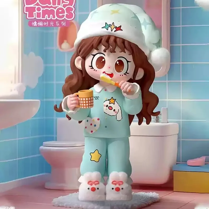 

Официальная коллекционная фигурка Miniso Milay Lazy Time, модная глухая коробка, милое украшение для рабочего стола, подарок для женщин