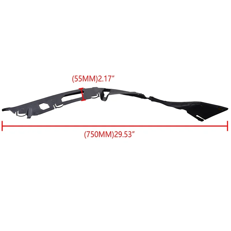 Car Headlight Lens Gasket Shell Cover Rubber Seal Left Right Side Fit For BMW 5 Series E60 2004 - 2010 163126934511 63126934512 - view 3