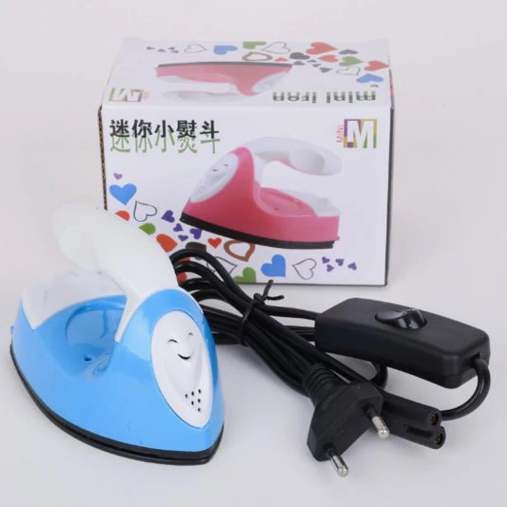 Mini Iron US/EU Plug Handmade DIY Electric Iron Craft Fuse beads tool Iron Sewing Tools Creative For Ironing Clothes Laundry