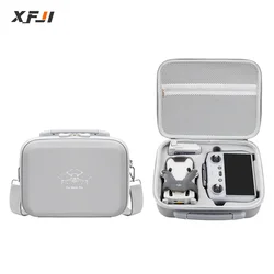 XFJI Portable Carrying Case for DJI Mini 4 Pro Storage Box for DJI Mini 4 Pro Hard Shell Handbag Drone Accessories Shoulder Bag