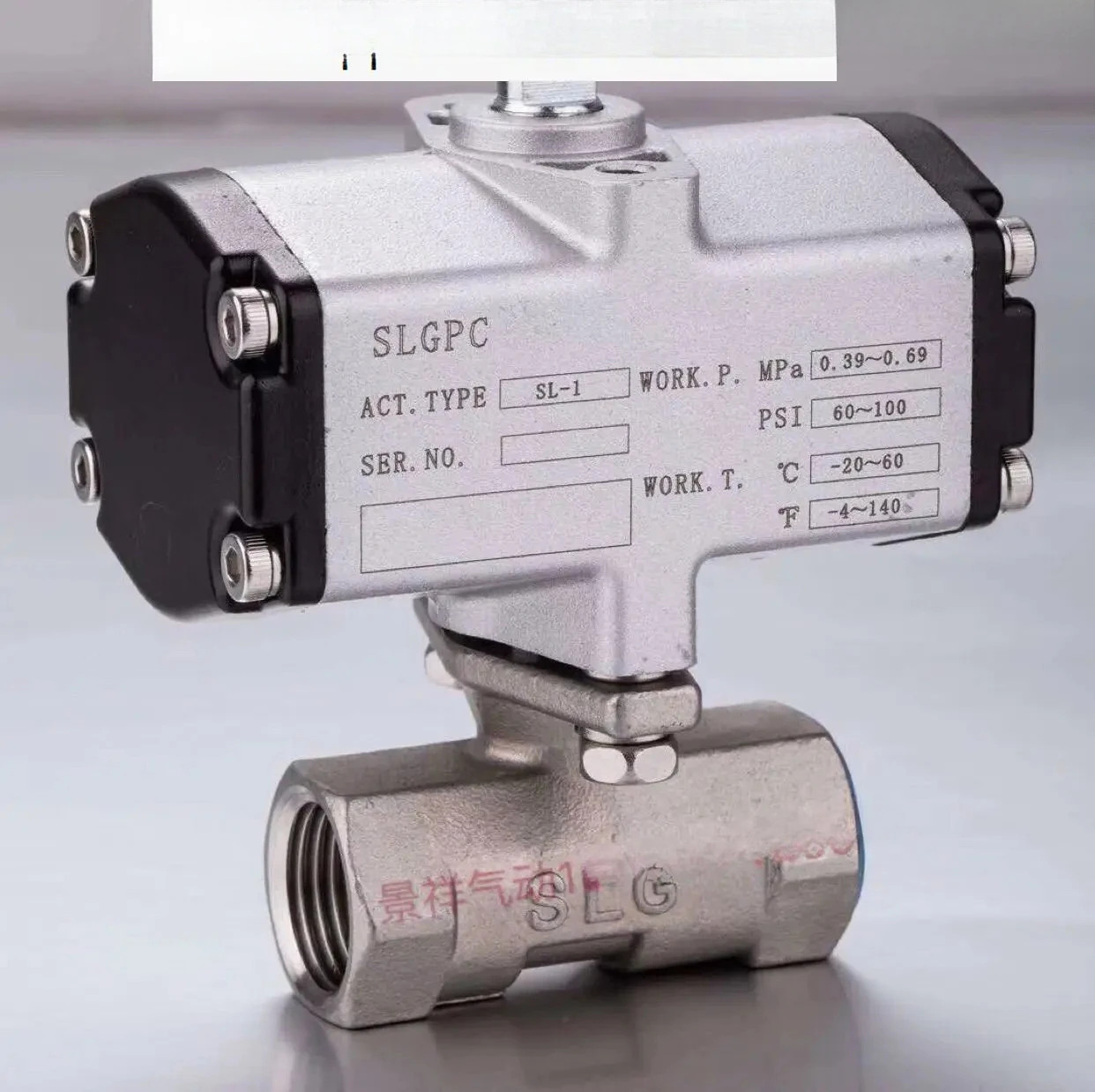 

Нержавеющая сталь 304, мини-тип, пневматический шаровой кран двойного действия с пневматическим управлением SL-1, замена KITZ того же типа C-UTE