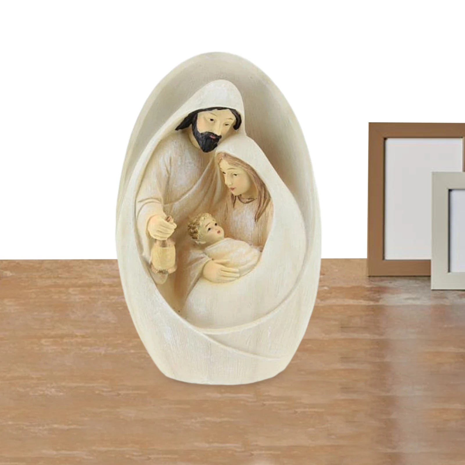 Nativity Scene Statue Sculpted Ornaments Nativity Figure Exquisite Christian Nativity Scene Set Perfect Christmas And Easter