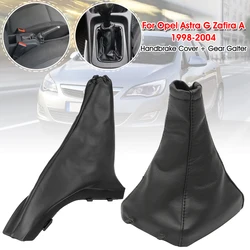 Parking Handbrake Grips Boot Cover Case Collar Car Shift Gear Stick Dust-proof Covers For Opel Astra G Zafira A 1998 1999-2004