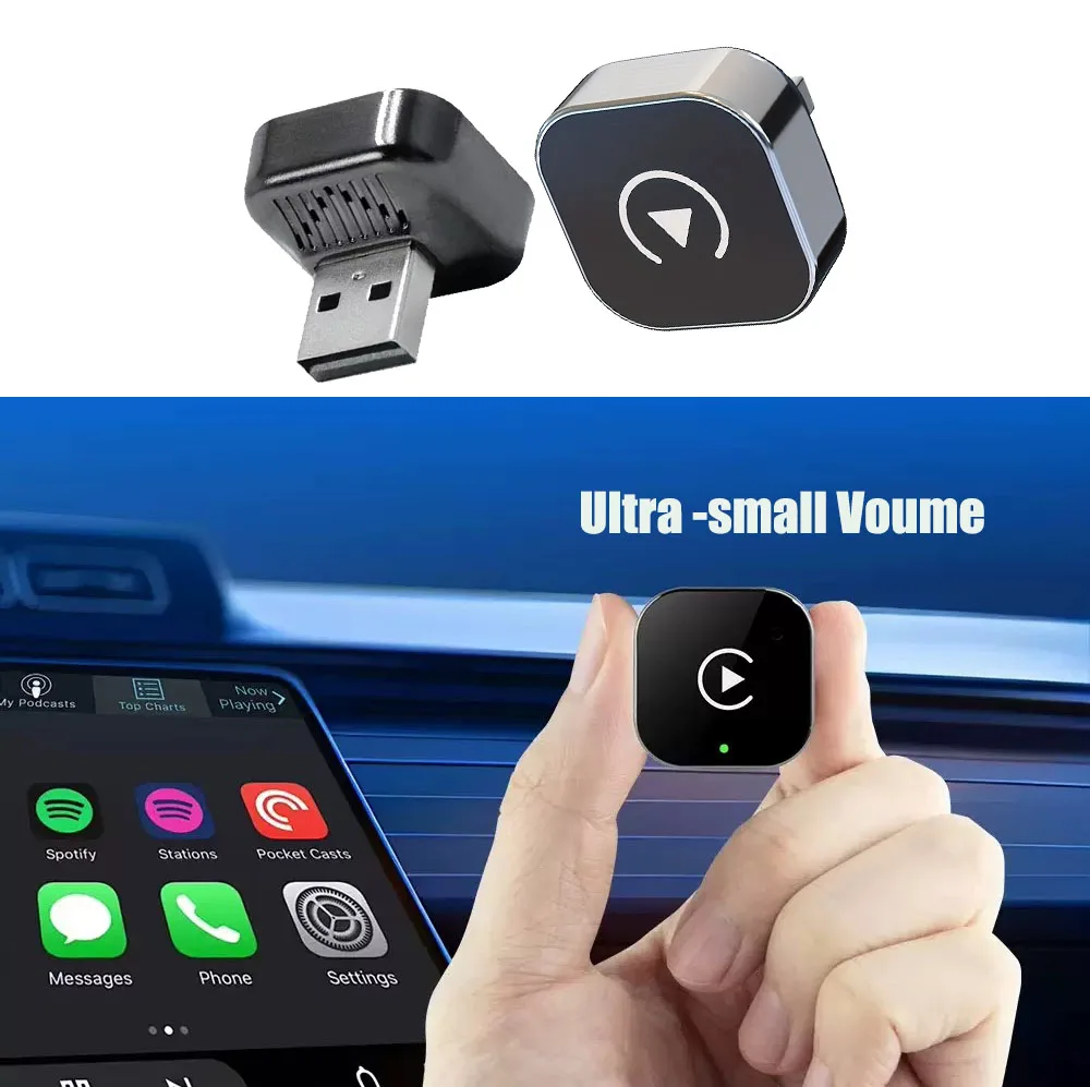 

2in1 Wireless Carplay Small Carplay USB Flash Drive Connection Car Systems