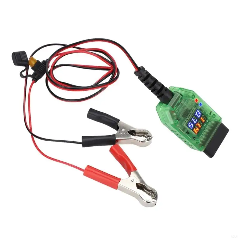 57QF 12V On Board Diagnostics Tester Computers Memory Saver Battery Leakage Detection