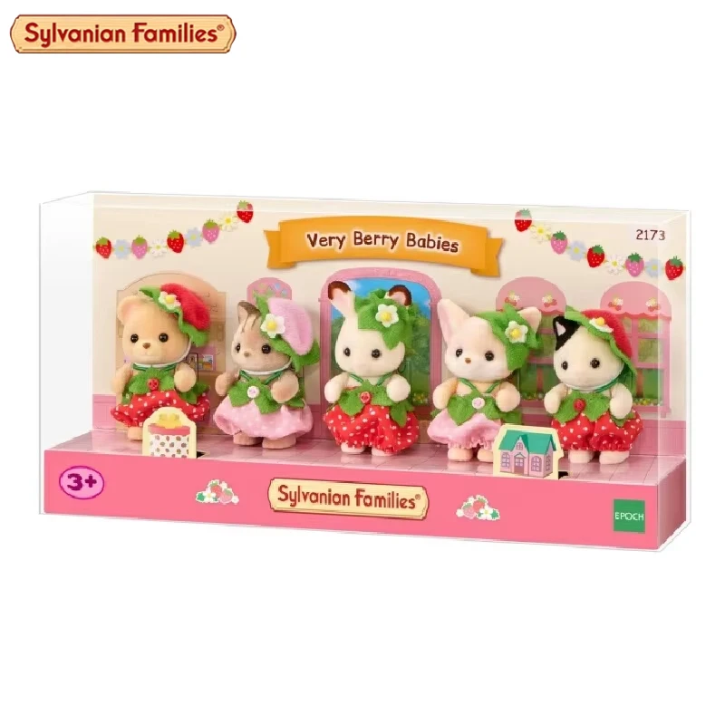 Authentic Sylvanian Families Anime Character Simulation Playhouse Toy Room Decoration Toy Christmas Gift