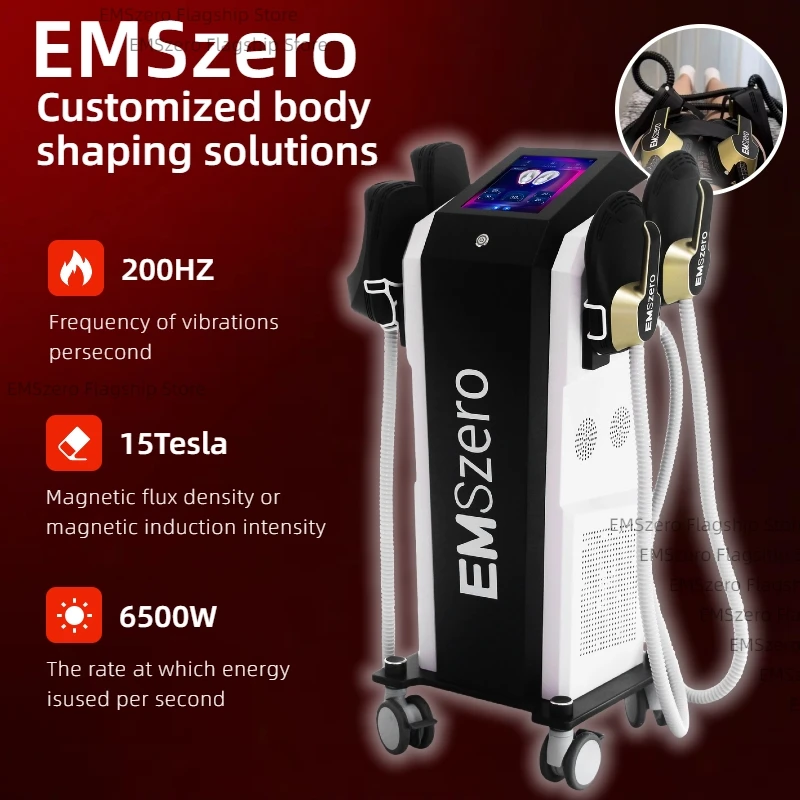 

EMSZERO NEO RF HIEMT EMS Body Sculpt Machine Eletric Muscle Stimulator Fat Burner Weight Loss Butt Lifter And Shapers Body Care