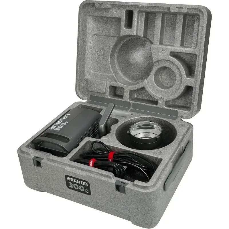 خصم 300c RGB COB الفيديو الضوئي بوين جبل 2,500K إلى 7,500K CCT مع تعديل G/M 26,580 1m مع عاكس فائق