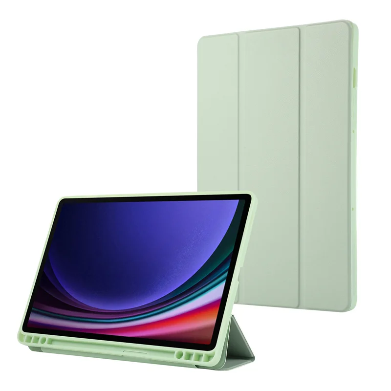 Funda For Samsung Tab S10 Lite Case 10.9 inch Trifold Soft Back Stand Tablet Cover For Galaxy Tab S10 Lite Case with Pen Holder image 2