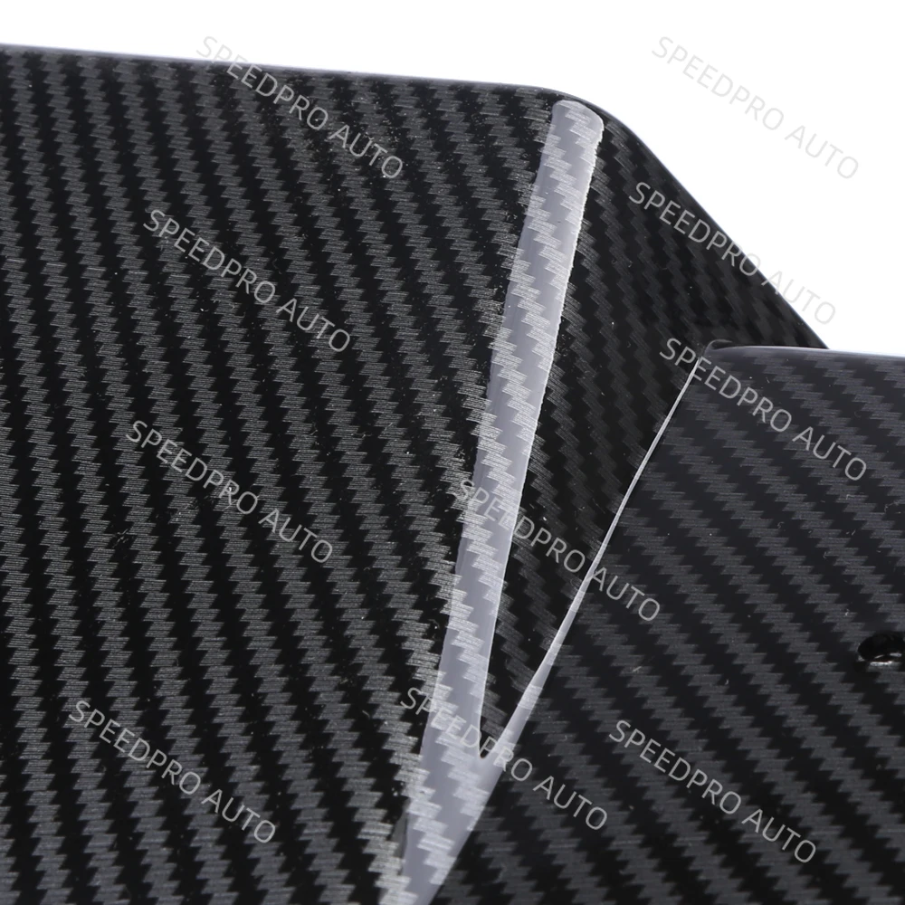 مانع صدمات خلفي للسيارة الناشر سبويلر زعنفة القرش الشفاه الذيل الفرامل وقف الضوء ل N-issan Altima ألياف الكربون أغطية السيارات أجزاء #3