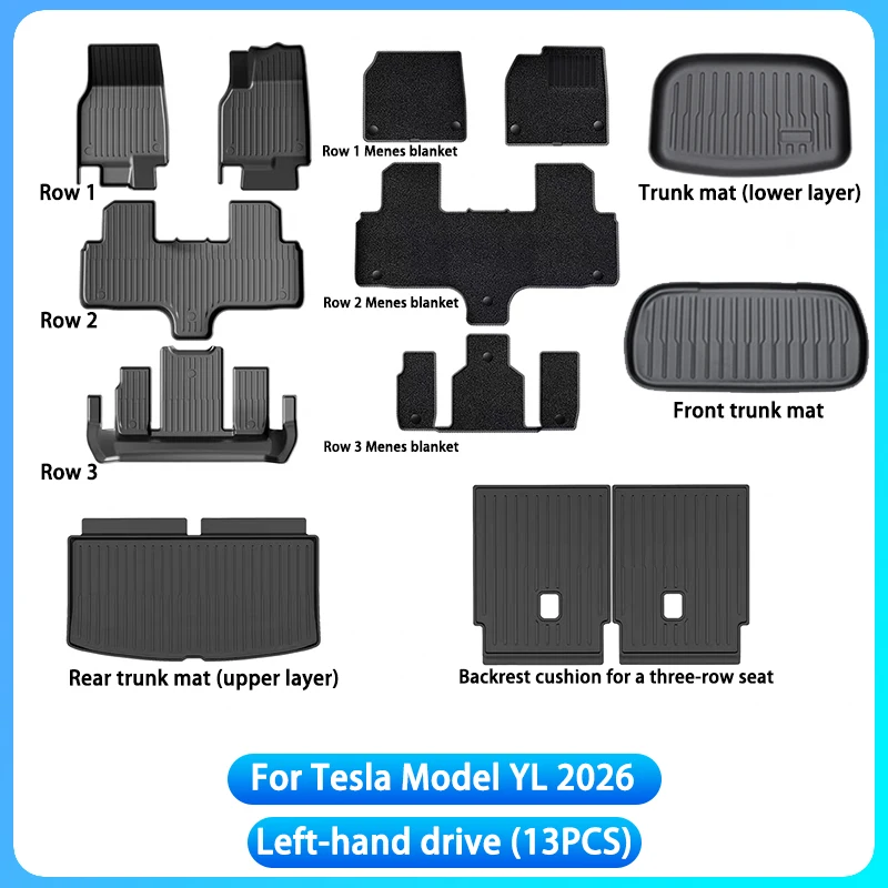 Floor Mat 13PCS