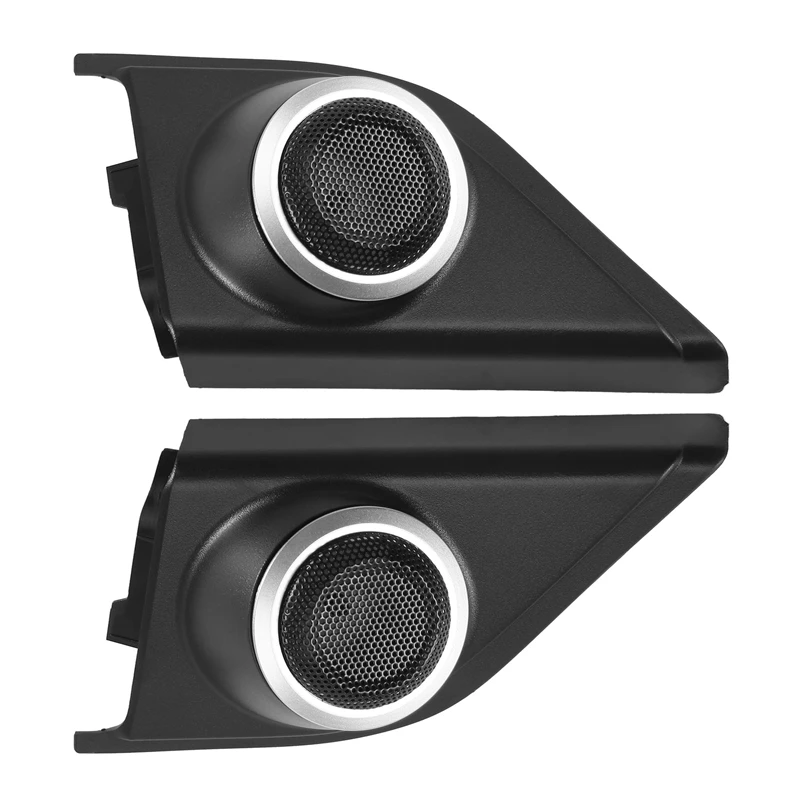 For Honda CR-V CRV 2017-2021 Car Door A-Pillar Triple-Cornered Tweeter Speaker Cover Audio Frame Replacement Accessories