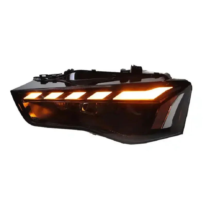KQX Car Accessories LED Headlight Light For Audi A5 S5 A5L 2012-2016 Projector Front Headlamp DRL Brake Turn Signal Lamp Plug &