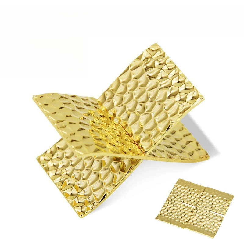 

Cigar Holder, Copper Cigar Holder, Portable X-Cigar Folding Holder, Glossy Surface