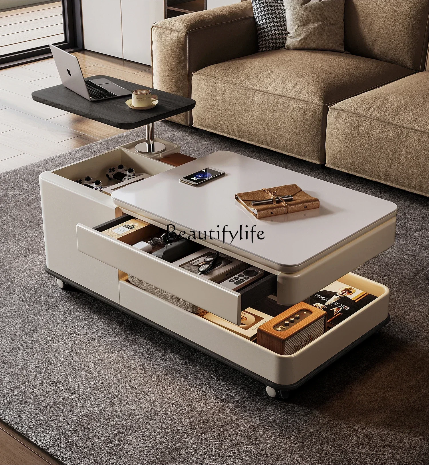 Z.-* طاولة منزلية فاخرة وخفيفة الوزن وحديثة وبسيطة ومبتكرة