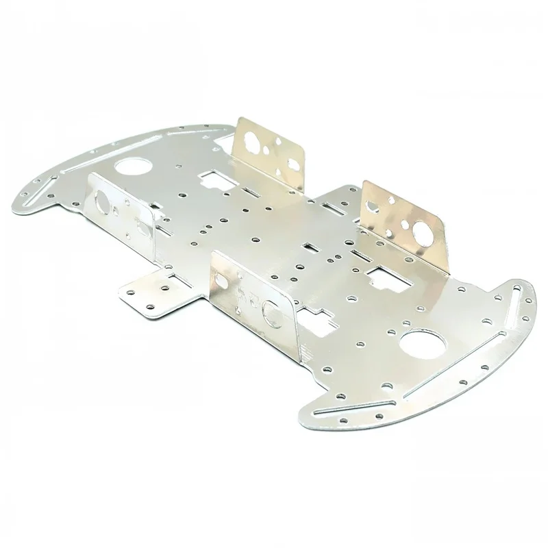 2/4WD Motor Chassis Acrylic Metal Aluminum Smart Car Chassis TT Motor Chassis DIY Chassis for Car Robot Motor Chassis