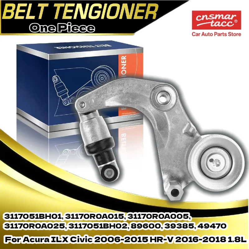 

39385 Автоматический натяжитель ремня и шкив в сборе подходит для Honda Civic 2006-2015 HR-V 2016-2018 Acura ILX 2013-2015 1.8L 2.0L