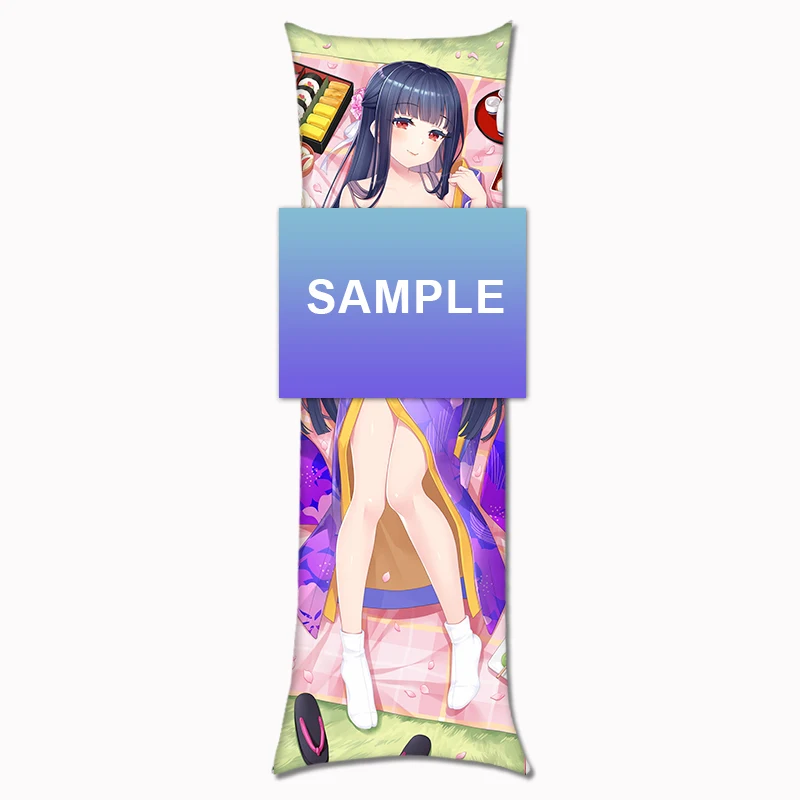 2024 neue Anime NPARA Minazuki Dan Xue Scharnier Körper Kissen Fall Cosplay Dakimakura Kissen Otaku Kissen Abdeckung Bettwäsche Geschenk