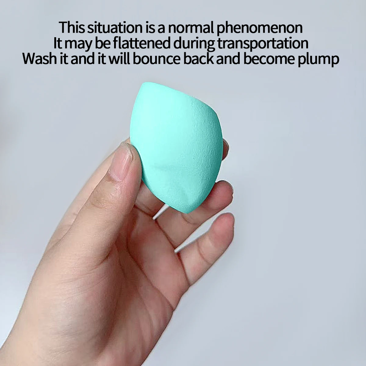 30個入り斜めカットメイクスポンジセット、大サイズ、超ソフト、乾湿両用メイクツール、パウダーがつきにくい