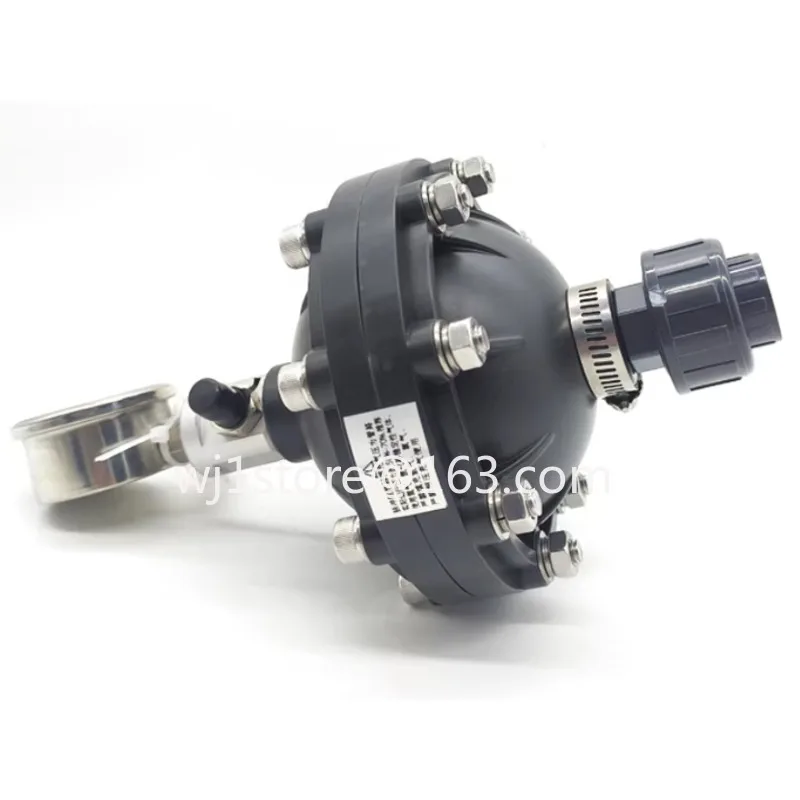 2026 new model UPVC diaphragm environmental pulse damper debounce CPVC pulsation metering pump accessory plastic buffer tank