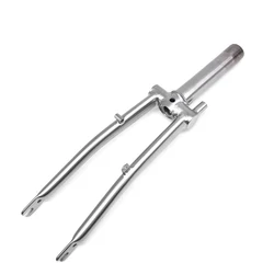 Titanium Bike Fork For Brompton  Bicycle Front Fork Rear Triangle Frame 1&1/8