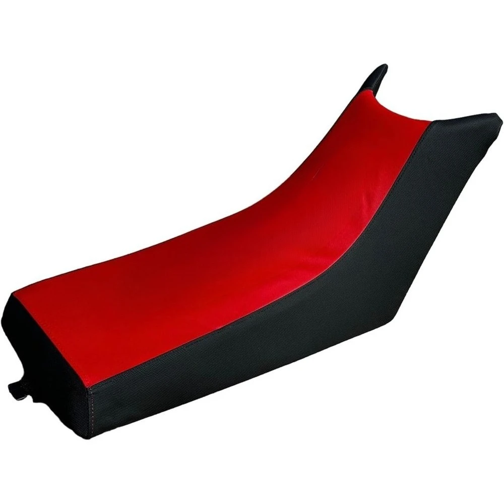 

Durable & Comfortable 350 ATV Seat Cover, Red Top with Black Sides, Fits 1986-2004 Models