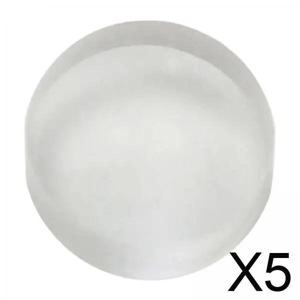 

5x Pool Cue Tip Billiards Cue Tip Replacement Head Break Jump Tip Billiards Accessories Repair Glue on Snooker Pool Stick Tip