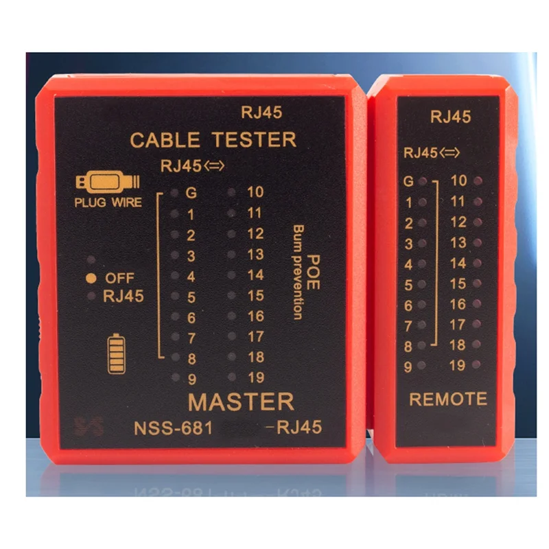 

ABHB-Network Cable Tester Network Cable Burn-Proof Instrument High-Definition Digital Line