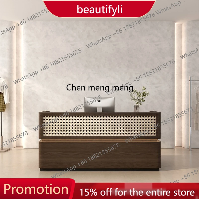 

01A Counter Pulpit Reception Desks Checkstand Furniture Coffee Shop Reception Desks Vevor Wood Furniture