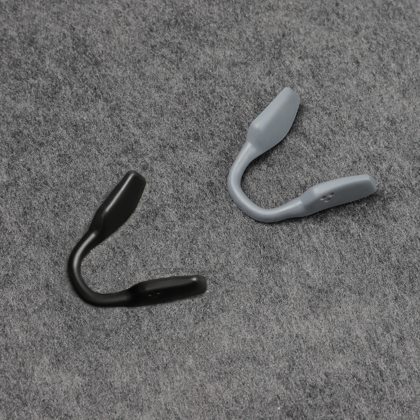 Replacement Nose Pads Nose Pieces for Oakley Hex Jector OX8032 OX8174F Latch Panel OO9404, Silicone Anti Slip Nose Cushions