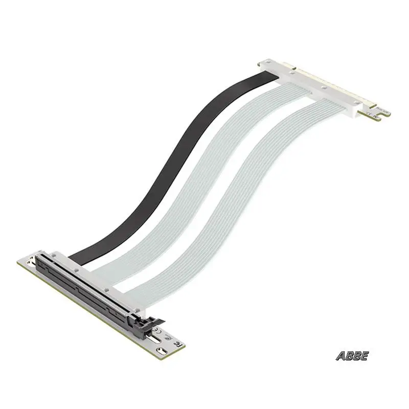PCIE 5.0 Extension Cable Video Card Extension Cable 90° Mounting GPU Extension Cord