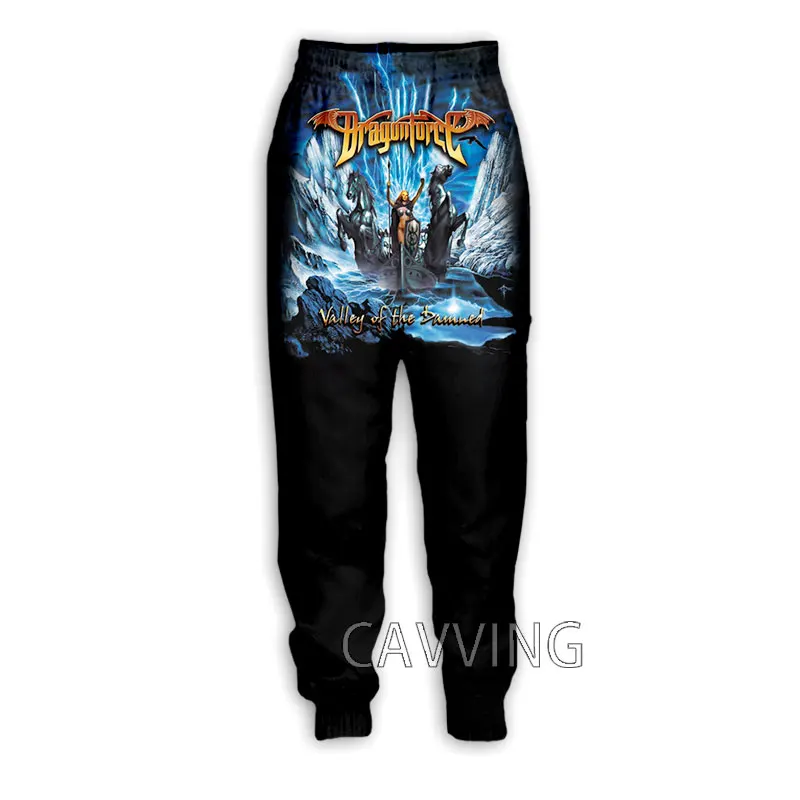 Nieuwe Mode 3D Print Dragonforce Band Casual Broek Sport Joggingbroek Rechte Broek Joggingbroek Jogging Broek Broek