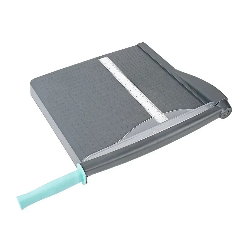 Guillotine Knife Manganese Steel Blade Paper Cutter Suitable for Multiple Materials Office/Home 12 Inch A4 Portable