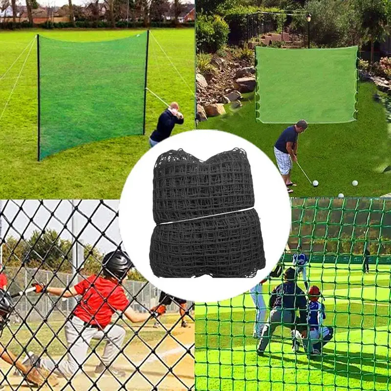 Golf Practicing Net Outdoor Swing Training Net for Backyard Portable Golf Knotless Hitting Net for Driving Indoor Outdoor Use