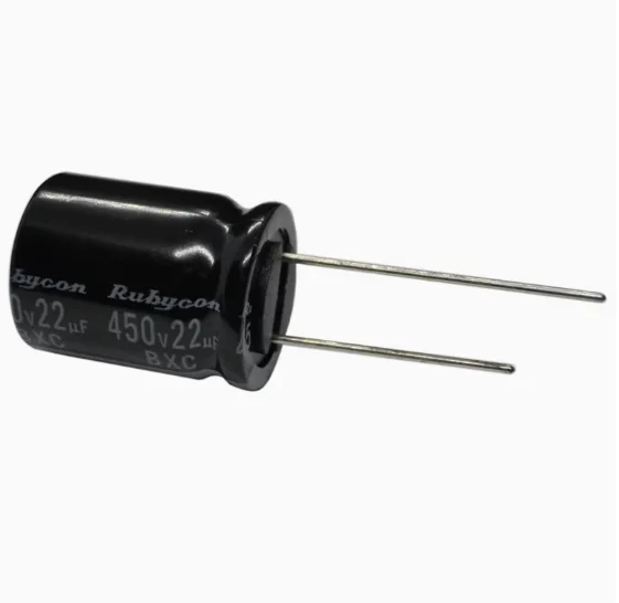 

30pcs/lot Japanese Rubycon 450v22uF BXC high-frequency low resistance long life electrolytic capacitor 16x20mm free shipping