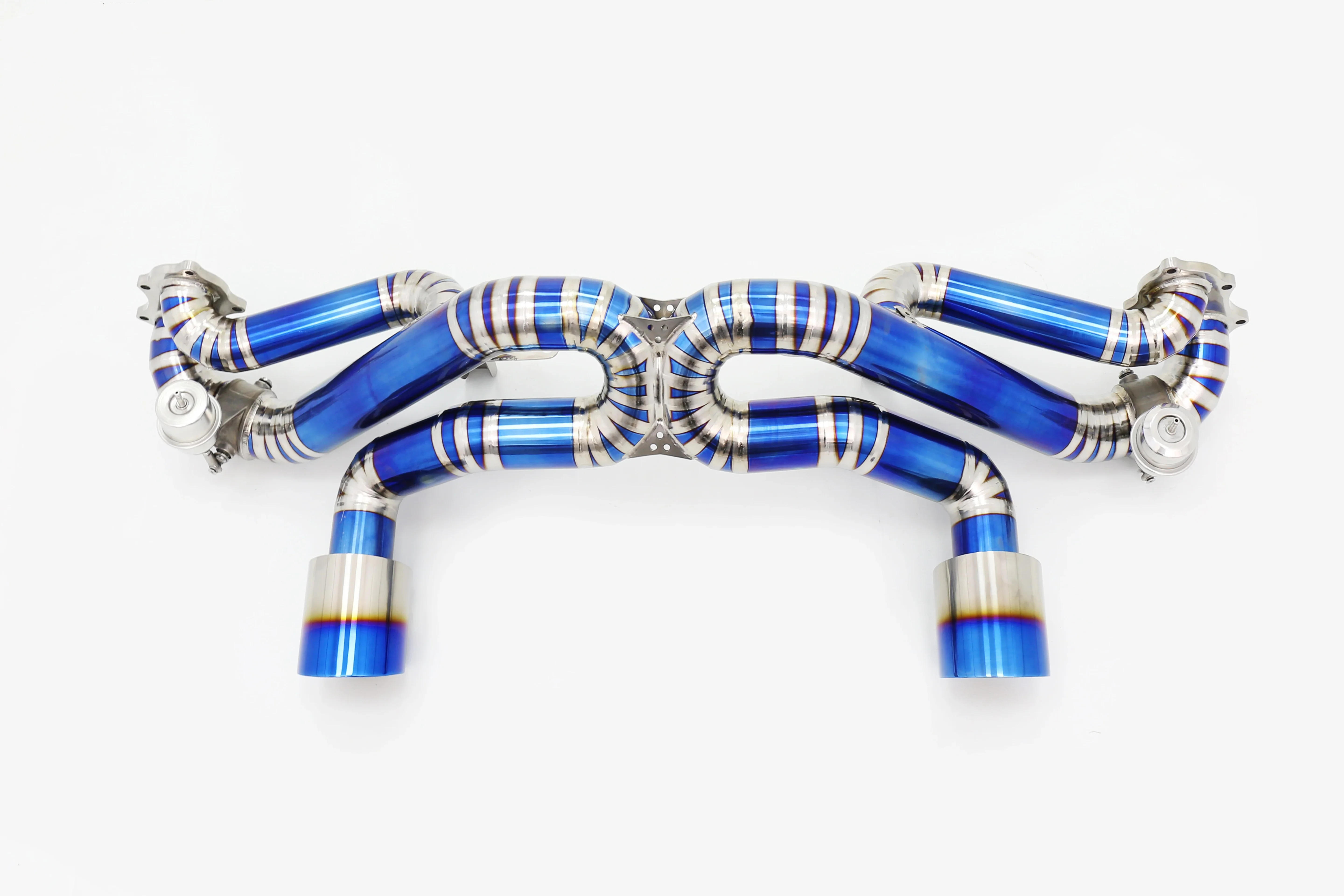 OEM Custom 304 Stainless Steel/Titanium Valved Exhaust System for