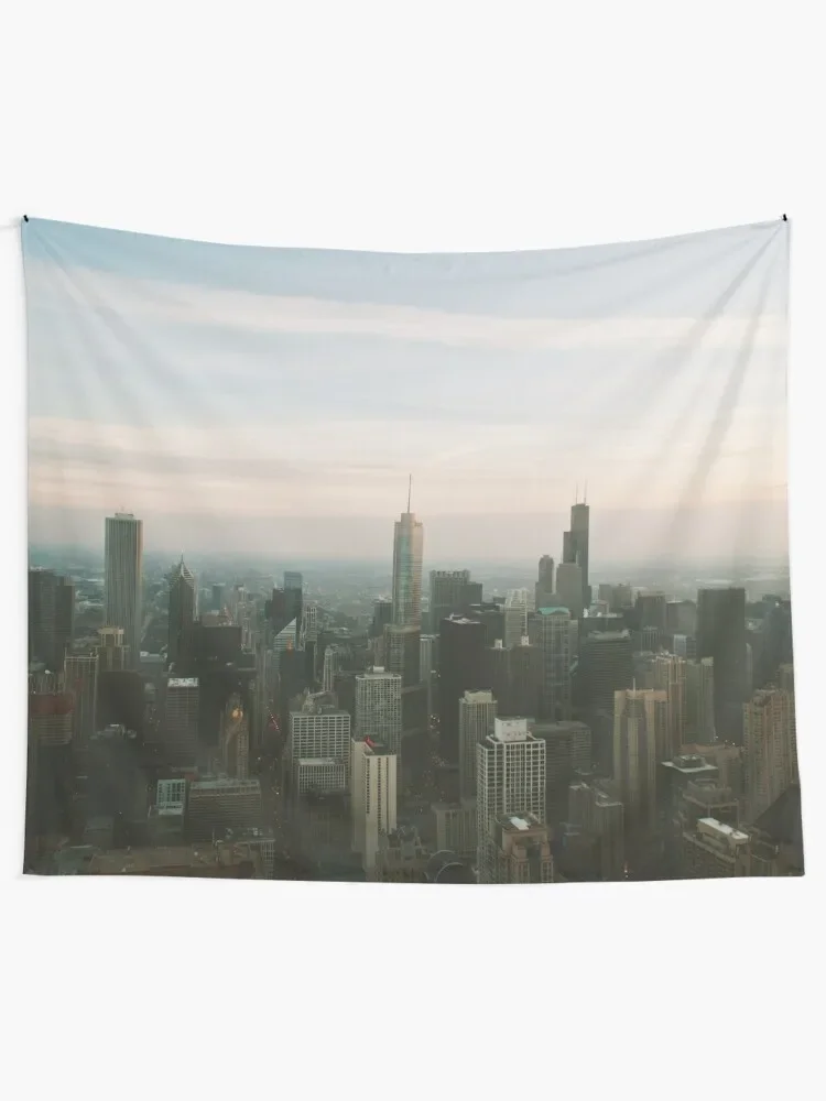 URBAN EXODUS 360 CHICAGO UNITED STATES MODERN PRINTING 1Pc #27222276 Tapestry Decoration For Bedroom Tapestry