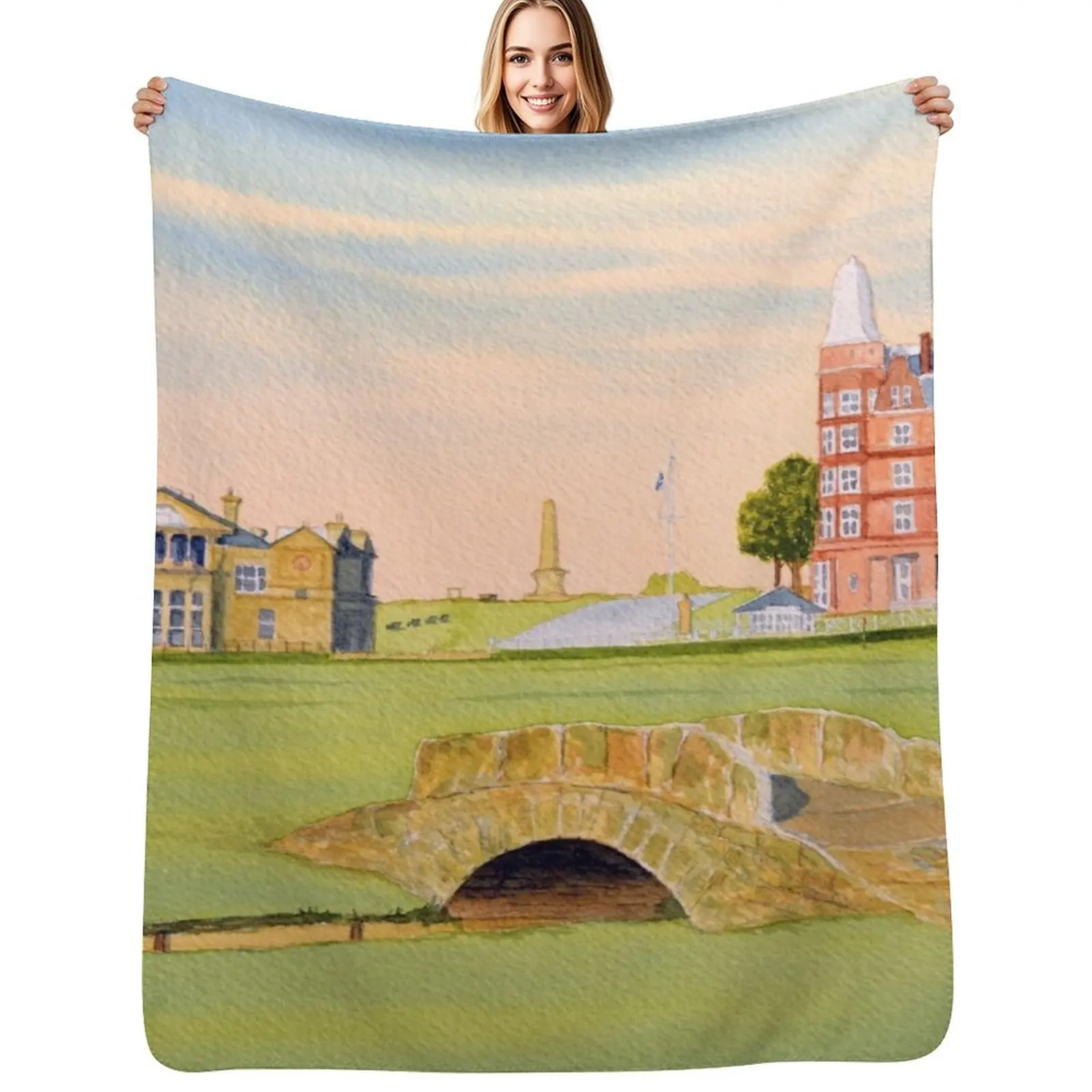 

The greatest golf course in Scotland. Throw Blanket Blankets For Baby For Baby Luxury Throw blankets and throws Blankets
