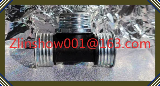 Workshop metal tee connector, mask accessories airway docking connector
